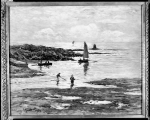 Shrimp Fishermen by Henry Moret