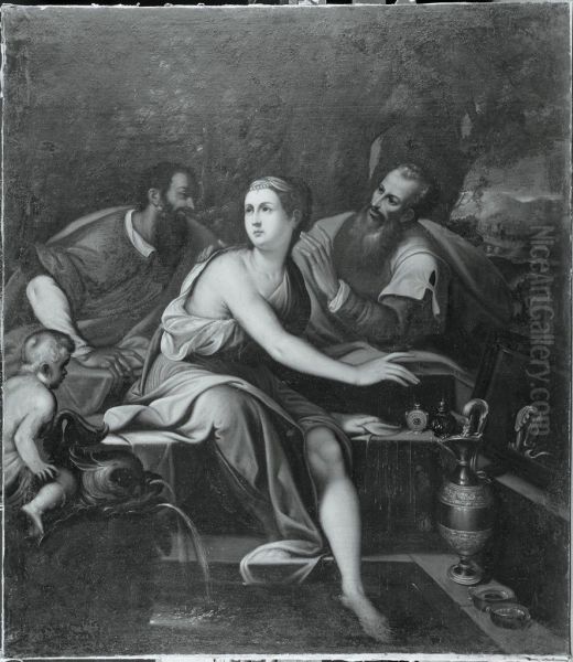 Susanna and the Elders - view 1