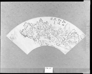 Path Among Pines in the Mountains of the Immortals (Senzan shokei) by Ike no Taiga