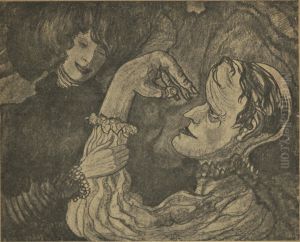Karta tytulowa "Historii Maniakow" Romana Jaworskiego by Stanislaw Ignacy Witkiewicz (Witkacy)