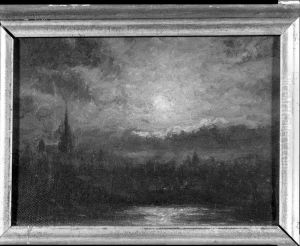 City View with Moon by Ralph Albert Blakelock