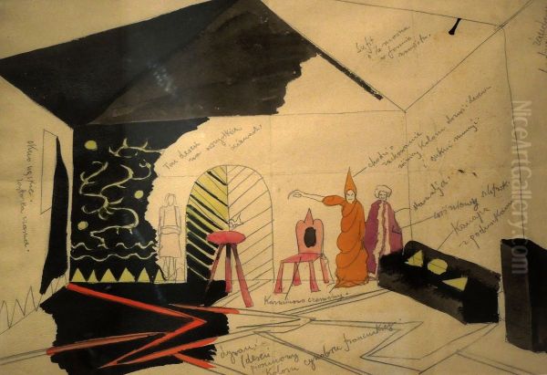Decoration design for "Pragmatists" - view 1