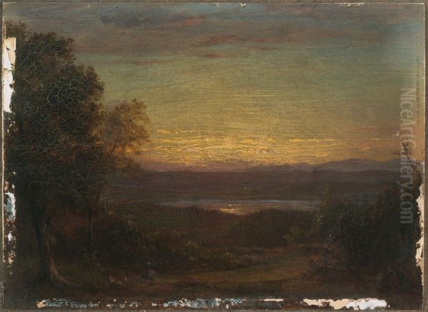 Sunset from Olana - view 1
