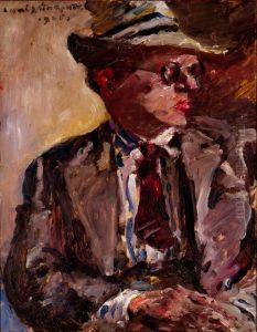 Thomas Corinth with Straw Hat