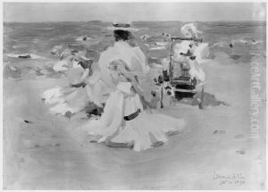 Figures on the Beach by Denman Ross