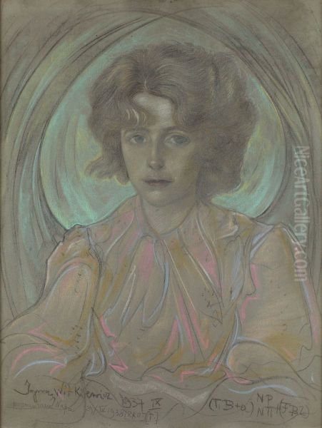 Portret Bronislawy Wlodarskiej-Litauerowej - view 1
