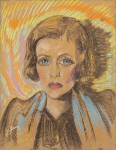 Portret Zofii Brezowej by Stanislaw Ignacy Witkiewicz (Witkacy)