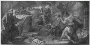 Mythologische Szene by Giambattista Pittoni