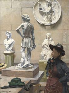 Interior of the Sculpture Museum by Jens Wang