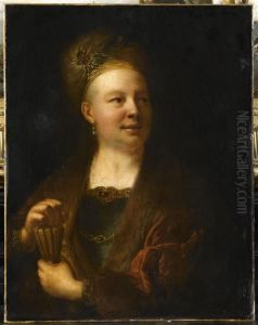 Portrait d'homme en costume oriental Portrait d'homme en costume oriental
