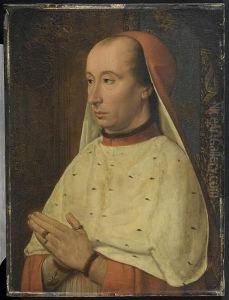 Portrait du cardinal Charles de Bourbon by Jean Hey
