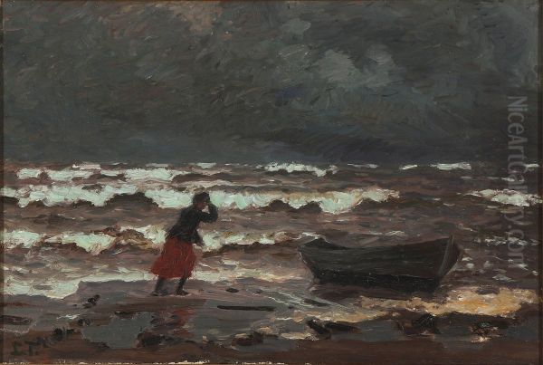 The empty boat, view from Skagen - view 1