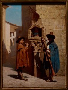 The Pifferari by Jean-Leon Gerome