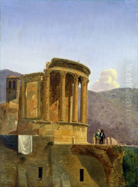 The Temple of Vesta at Tivoli - view 1