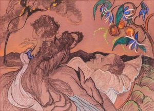 Death of the beloved by Stanislaw Ignacy Witkiewicz (Witkacy)