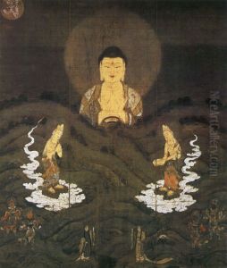 Amitabha beyond the Mountains by unknown