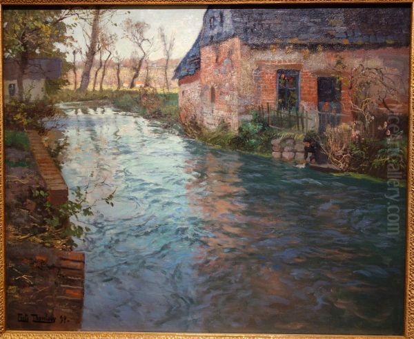 River in Normandy - view 1