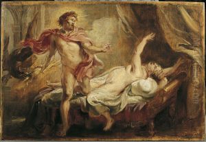 Jupiter and Semele (Ovid, Metamorphoses, III, 259-309) by (studio of) Rubens, Peter Paul