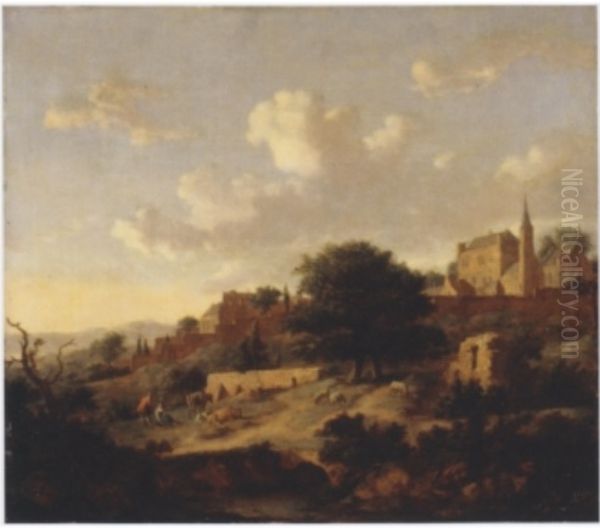 View of a Fortified City - view 1