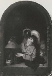 A Boy with a Bird-Cage A Boy with a Bird-Cage