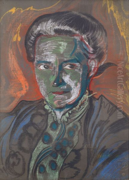 Portrait of Maria Witkiewiczowa - view 1