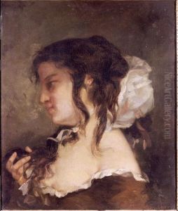 La Meditation by Gustave Courbet