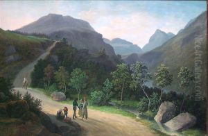 Varstigen over Dovre by Johannes Flintoe