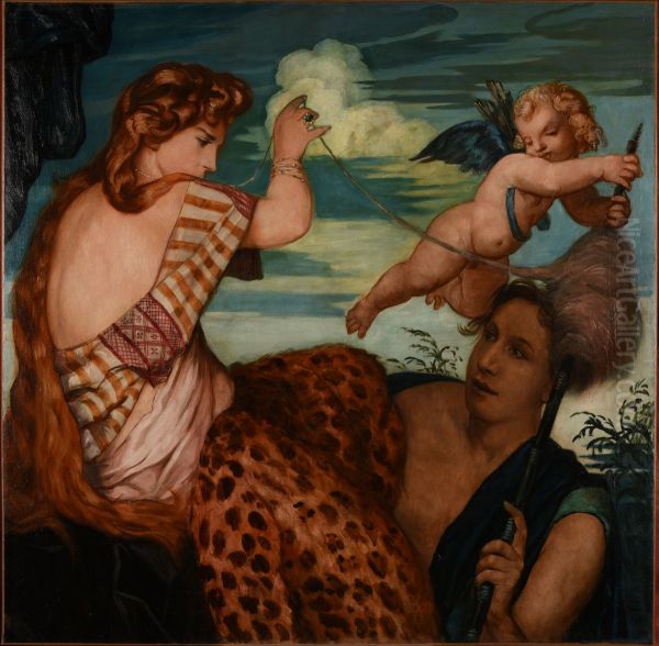 Hercule et Omphale - view 1