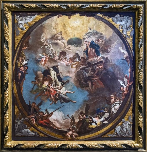 The Glory of St. DominicFrancais:La gloire de saint DominiqueItaliano:San Domenico in gloria - view 1