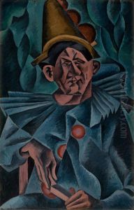 Pierrot by Bohumil Kubista