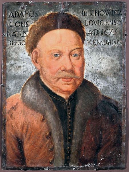 Coffin portrait of Adam Rubinowicz. - view 1