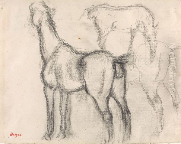 Studies of horses - view 1