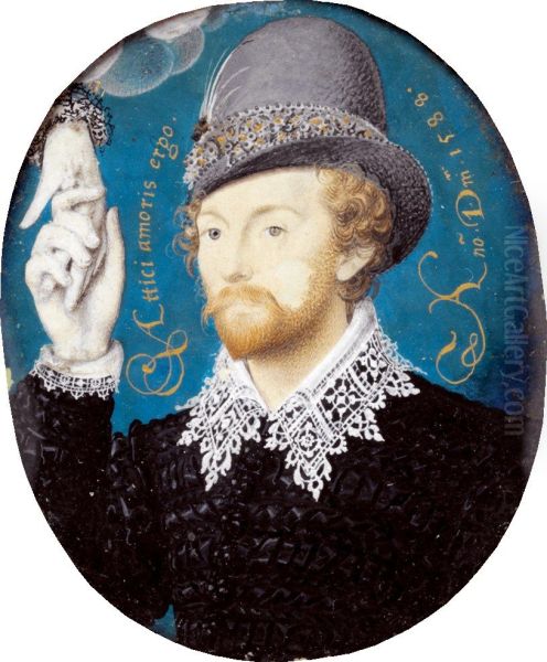 Unknown Man Clasping a Hand from a Cloud - view 1
