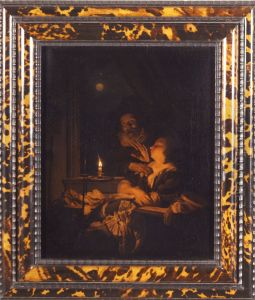 Candlelight (the allegory of sin) by Adriaen Van Der Werff