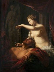 Samson and Delilah by Adriaen Van Der Werff