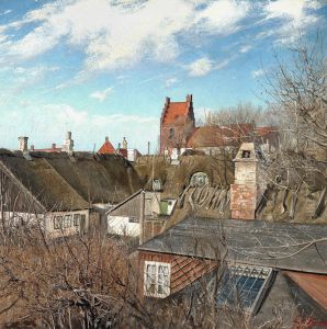 Udsigt over Sankt Jorgensbjerg by Laurits Andersen Ring