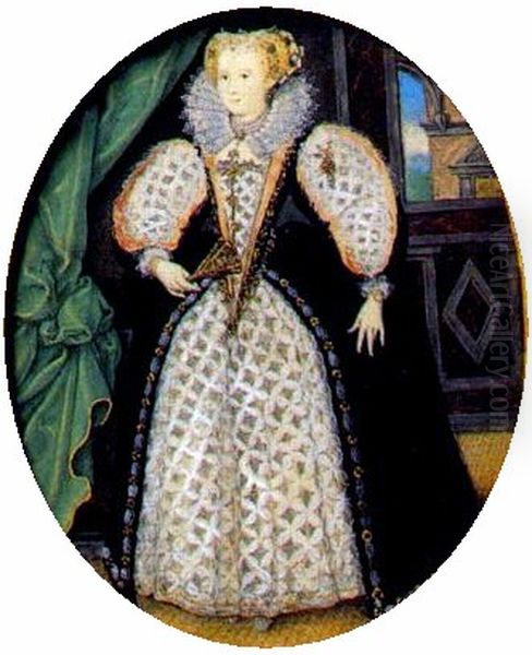 Portrait of a Lady, perhaps Penelope, Lady Rich - view 1
