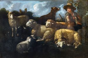 Berger et moutons