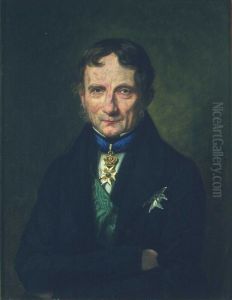 Portrait of Poul Christian Holst by Johan Gorbitz