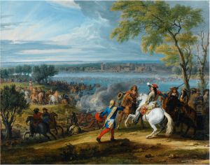 The crossing of the Rhine at Lobith, 12 June 1672 The crossing of the Rhine at Lobith, 12 June 1672