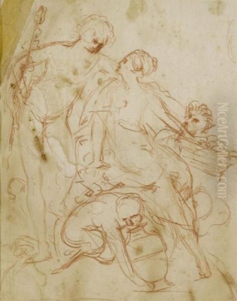 Study For A Mythological Scene - view 1
