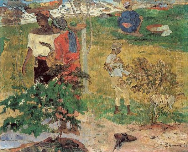 Conversation (Tropics), or Negresses Talking - view 1