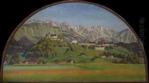 Gruyeres by Louis Vonlanthen