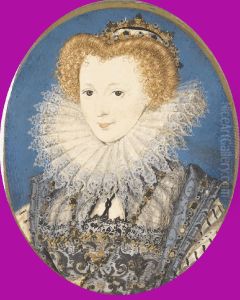 Portrait of a Noblewoman by Nicholas Hilliard