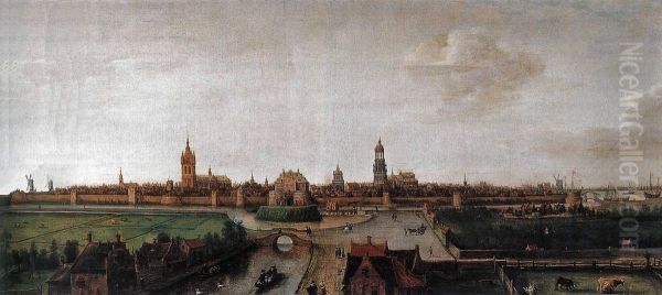 Delft as seen from the west - view 1