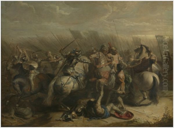 Legendary Battle of the Torriani and Visconti - the Capture - view 1
