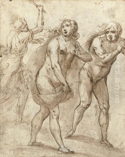 The Expulsion From Eden - view 1
