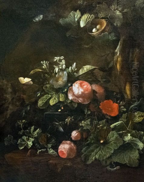 Roses, flowers, insects and snakes - view 1