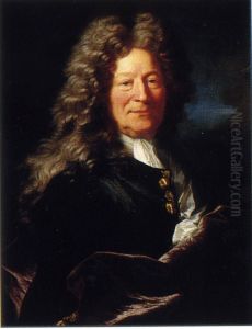Portrait of Francois Girardon (1628-1715), French sculptor