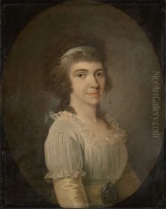 Portrett av Fredrikke Louise Stockfleth Portrett av Fredrikke Louise Stockfleth